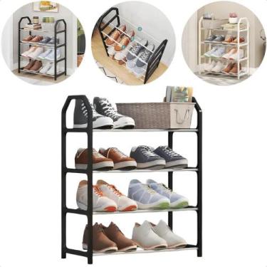 Imagem de Sapateira Organizador Porta Sapatos 8 Pares Tênis Sapato Cor - Congrat