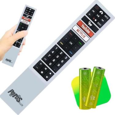 Imagem de Controle Remoto Para Tv Aoc Smart Led 4k Youtube Netflix