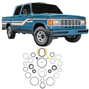 Imagem de Reparo Caixa Direção Hidráulica Chevrolet D20 D40 A20 C10 1990 até 199