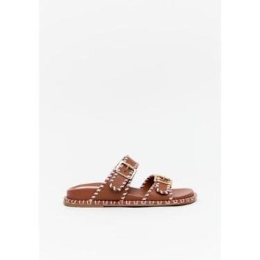 Imagem de Papete Tiras com Fivela e Tramado-Feminino