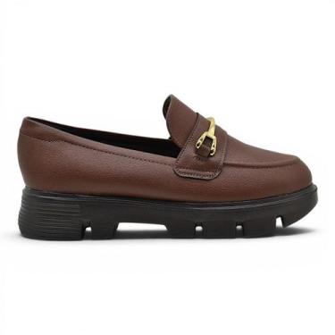 Imagem de Mocassim Modare Ultraconforto Feminino Ortopedico Macio -, Cafe, 37