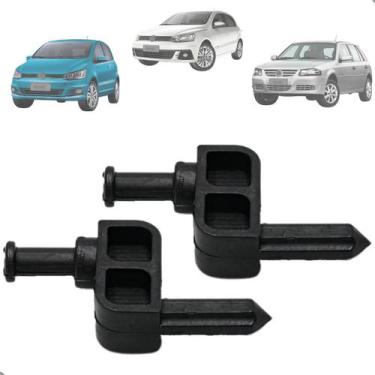 Imagem de Par Pino Bagagito Porta Malas Gol G4 G5 G6 G7 Fox CrossFox SpaceFox - 