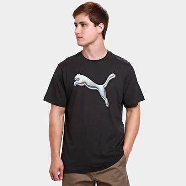Imagem de Camiseta Puma Graphic Cat Logo Masculina-Masculino
