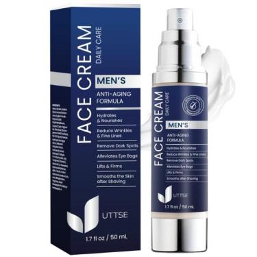 Imagem de Creme Facial Antienvelhecimento Uttse 6 em 1 para Homens - 50ml
