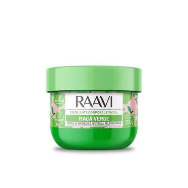Imagem de Esfoliante Corporal e Facial Maça Verde Raavi 200g, 200g