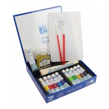 Imagem de Kit Tinta Óleo Lefranc & Bourgeois Importada Profissional - Lefranc Bo