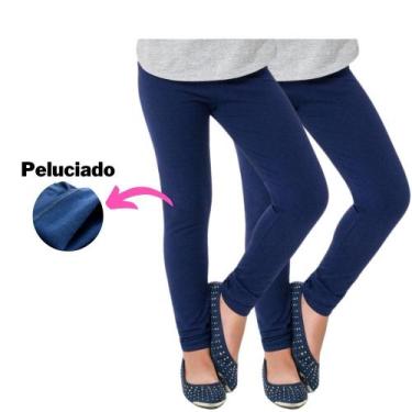 Imagem de Calça legging Infantil Peluciada Leg de Menina - ANE, 12, FEMININO