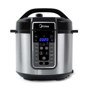 Imagem de Panela Elétrica de Pressão Midea Mastersteam Gourmet 6L 1000W Inox 220V