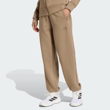 Imagem de Calça Adidas Designed 4 Training Feminina Bege, P