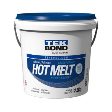 Imagem de Cola Hot Melt Granulada para Coladeira de Borda Transparente 2,3Kg Tek