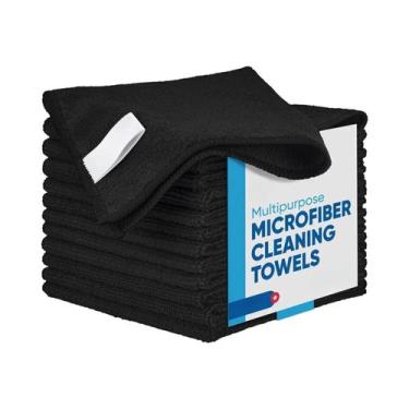 Imagem de Pano De Limpeza De Microfibra Toalha Absorvente 10-40 Peças Para Carro