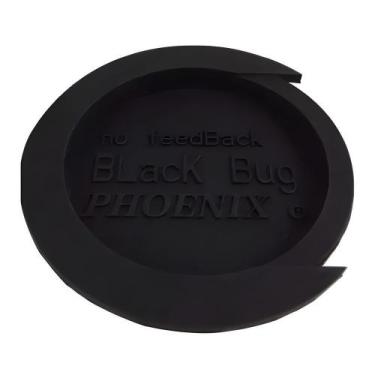 Imagem de Abafador Violão Clássico Com Bocal Redondo Anti Feedback Black Bug Pho
