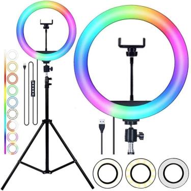 Imagem de Ring Light Rgb Led Soft Cxb-Rgb260