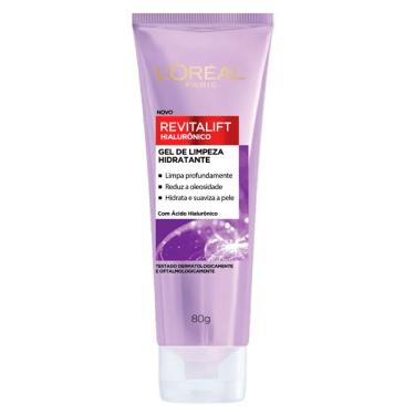 Imagem de Gel De Limpeza Facial L`Oreal Revitalift Hialurônico 80g