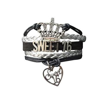 Imagem de Bracelete Sweet 16 - Joias para meninas Sweet 16 - perfeito para meninas