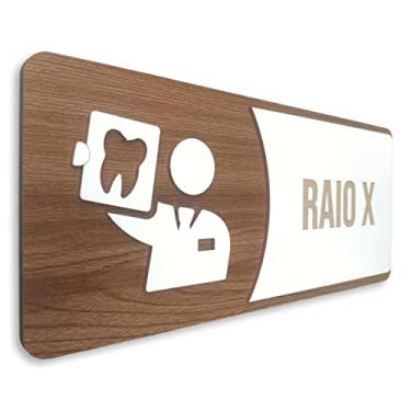 Imagem de Placa De Sinalização | Raio-X - MDF 15x13cm