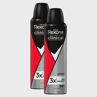 KIT DES CR REXONA CLINICAL CLASSIC C/3 48G - alexfarma