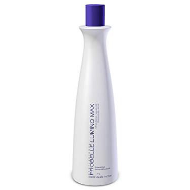 Imagem de Shampoo Lumino Max 1L, Probelle Cosmeticas Profissionais, Branco