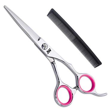 Imagem de Tesouras profissionais JW Série RP - tesouras/tesouras de barbeiro e corte de cabelo aço inoxidável japonês (RP-C)