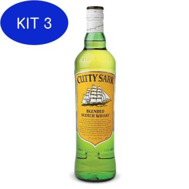 Imagem de Kit 3 Whisky Escocês Cutty Sark 1000ml