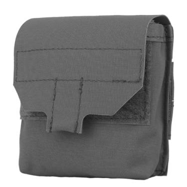 Imagem de Bolsa utilitária pequena e leve para uso diário, bolsa de armazenamento taticamente de nylon para acampamento ao ar livre e caminhadas, bolsa compacta de armazenamento de nylon, acessório de acampamento ao ar livre, bolsa portátil