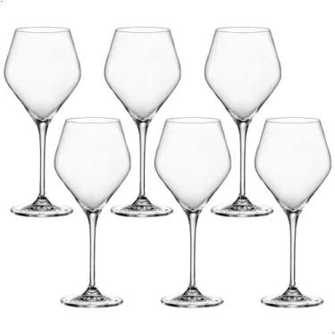 Imagem de Jogo De 6 Taças Cristal Vinho Branco Loxia Bohemia 400ml