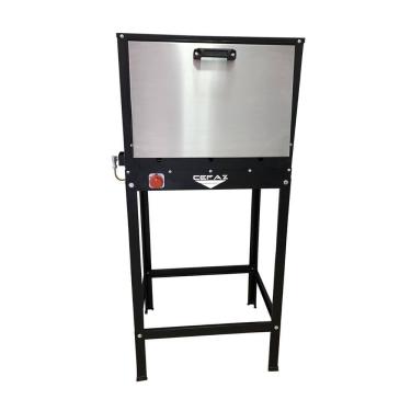 Imagem de Forno Grande com Cavalete 100 Litros Baixa Pressão com Tampa de Inox Cefaz FRG-15