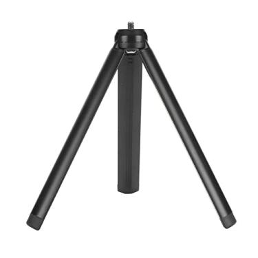 Imagem de Mini Tripé De Mesa Portátil Vomeko, Bastão De Selfie Portátil Com Alça De Mesa Tripé De Webcam Universal Parafuso De 1/4 Pol. Para Dji Osmo Pocket A6000 A6300 A6400 、 G7x Markii Mark3 、