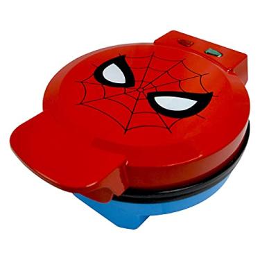 Imagem de Máquina de Waffle Marvel Homem-Aranha - Máscara de Aranha em seus Waffles - Ferro de Waffle