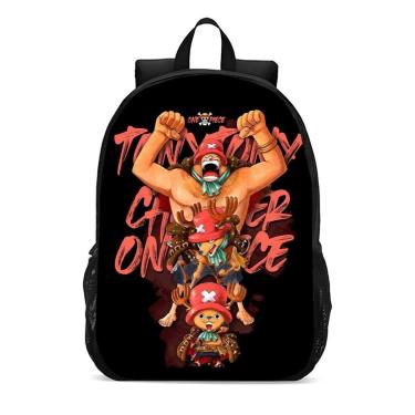 Imagem de Mochila Escolar Infanto Juvenil Anime One Piece Chopper Pirata Lançamento 0322-Unissex