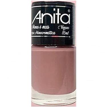 Imagem de Esmalte Anita Monocromática Cremoso - Nail Polish, Cor Vibrante, Secagem Rápida, Alta Pigmentação, 1034