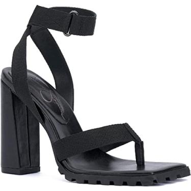 Imagem de Jessica Simpson Sandália feminina de salto alto Kielne, Preto, 7