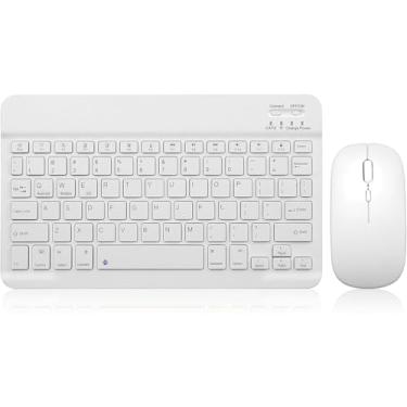 Imagem de Teclado Mouse Sem Fio -Ultra Fino- Portátil - Bluetooth - GoldenUltra - JP - MKL