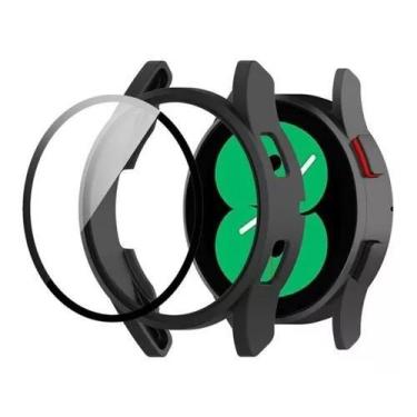 Imagem de Case Bumper Com Película Compatível Com Galaxy Watch 4 40mm - Smart