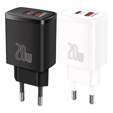 Imagem de Carregador Rápido Bivolt Tipo C e Usb LR10 - Rhos