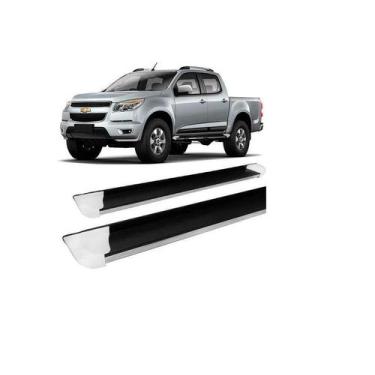 Imagem de Estribo S10 S-10 12 A 17 Cabine Dupla Personalizado Branco - HOZZ