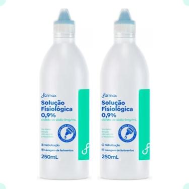 Imagem de Soro Fisiológico 0,9% 250ml Kit 2 unidades