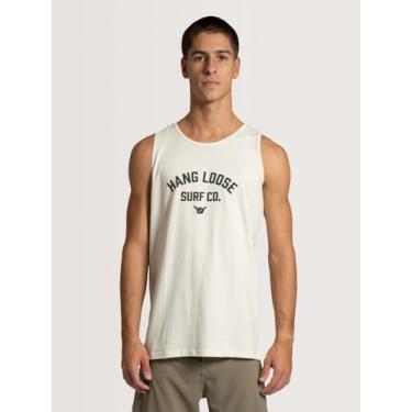 Imagem de Camiseta Regata Hang Loose Silk College Original Verão 24/25, Off, Whi