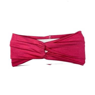 Imagem de Faixa Turbante Aberto Headband Skin Care, rosa pink