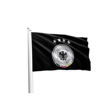 Imagem de Bandeira Seleção Alemanha Copa do mundo 90cmx150cm Oxford - PRESENTE-B
