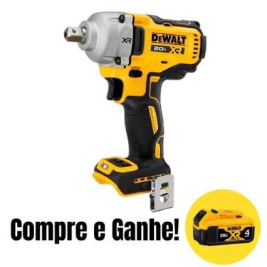 Imagem de Chave De Impacto A Bateria 20v 4ah Dcf892b 812Nm Dewalt Sem Carregador