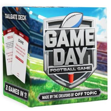 Imagem de Off Topic - Jogo de Cartas: Game Day Super Bowl - 2 em 1 para Adultos - Party Game para Fãs de Futebol - 150 Cartas
