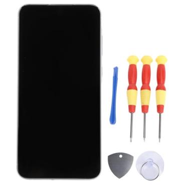 Imagem de Kit de Substituição de Tela A55 5G Com Moldura e Ferramentas de Reparo, Substituição de Conjunto de Toque de Tela Digitalizadora TFT Touch (Prata)