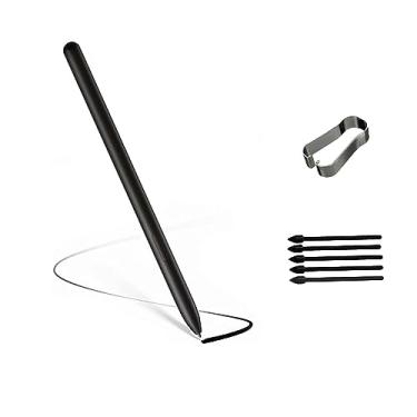 Imagem de Caneta de reposição para Galaxy Tab S9 Stylus para Samsung Galaxy Tab S9, S9 Plus, S9 Ultra S, Tab S9+, Tab S9 Ultra, todas as versões Stylus Touch S Pen + pontas (preto)