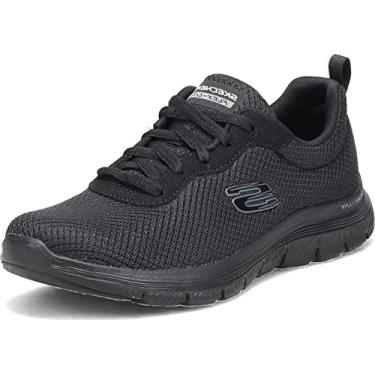 Imagem de Skechers Tênis feminino Flex Appeal 4.0-Brilliant View, Preto, 8.5 Wide