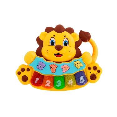 Imagem de Leãzinho Teclado Musical Super Baby - BBR Toys R3426