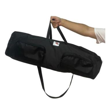 Imagem de Bolsa Para Varas/Traia de Pesca - Duplo Ziper - Mazza, Preto