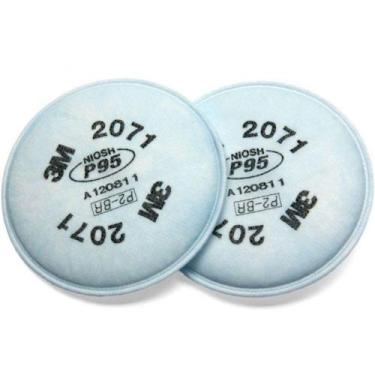Imagem de Filtro Para Particulados 2071 3m HB004290886 Com 2 Unidades