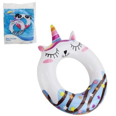 Imagem de Boia Infantil Circular Inflável Redonda Piscina Praia - STORE BIROCHI,