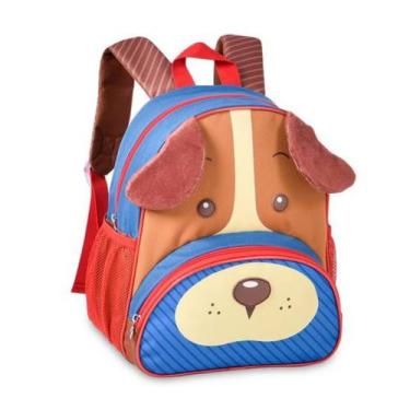 Imagem de Mochila de Costas Cachorrinho 13" Clio Pets CP24502D, Vermelho